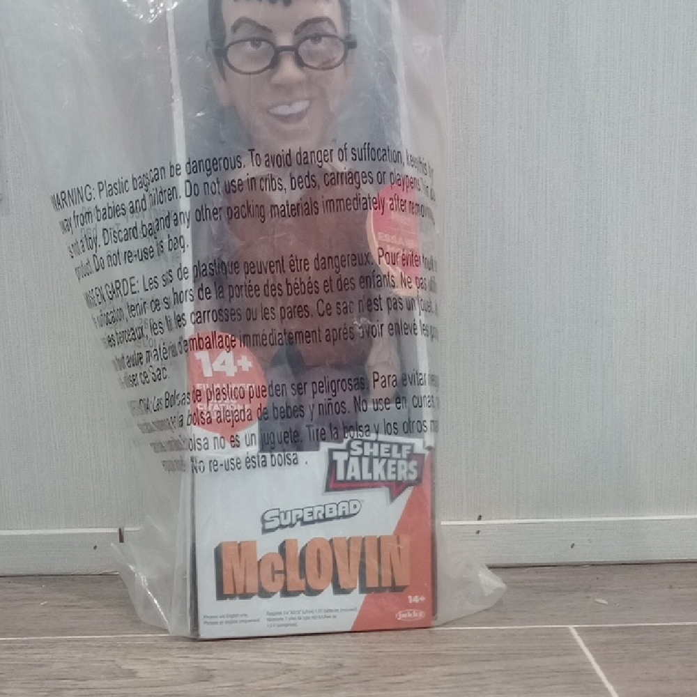 Superbad McLovin Shelf Talker